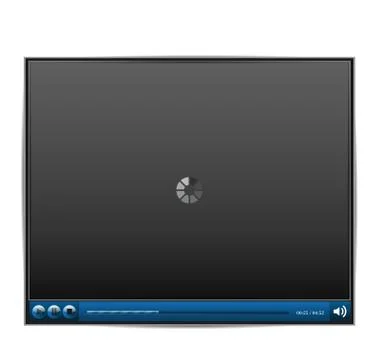 Web player Stock Illustration