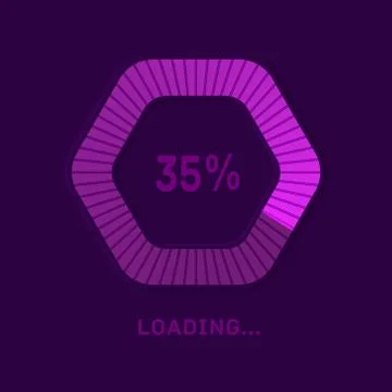 Web preloader. Download bar Stock Illustration