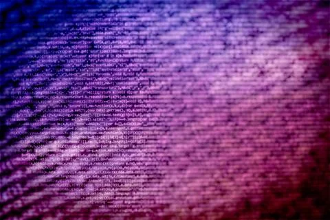 Web programming functions on laptop on laptop. IT business. Python code compu Stock Photos