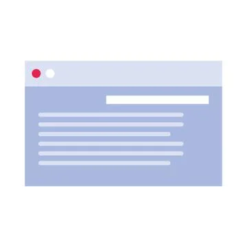 Web programming process on white background 스톡 일러스트