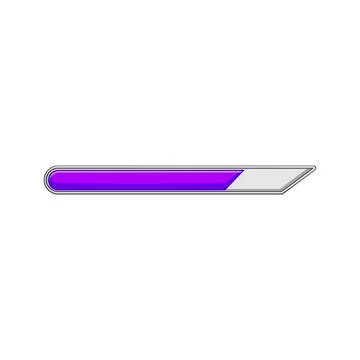 Web progress bar cartoon vector illustration Stockillustratie