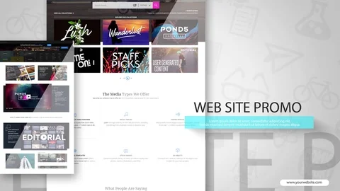 Web Promo Stock After Effects