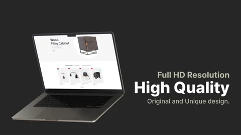 Web Promo Showcase After Effects stock