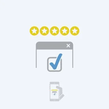Web rating Illustration