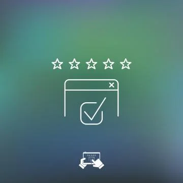 Web rating Illustration