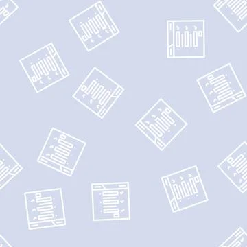 Web registration line vector seamless pattern Stock Illustration