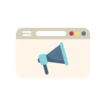 Web repost icon flat vector. Document data Illustrazione stock