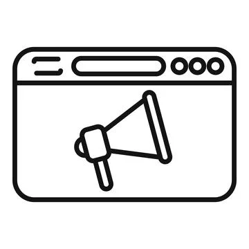 Web repost icon outline vector. Document data イラスト素材
