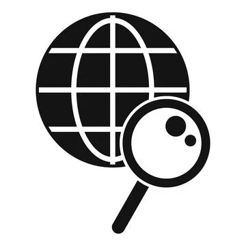Web search icon simple vector. Online market boost Ilustración de archivo