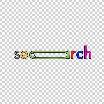 Web search illustration Illustrazione stock