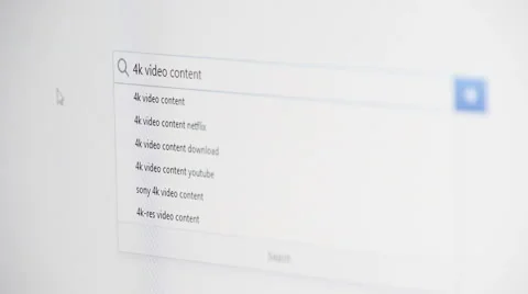 Web searching for 4K VIDEO CONTENT 스톡 동영상 59943800