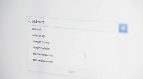 Web searching for ADOLESCENT Stock Footage 59943923
