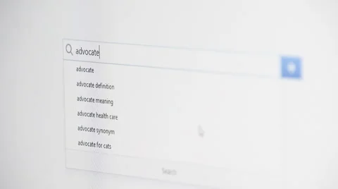 Web searching for ADVOCATE 動画素材 59943969