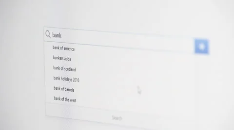 Web searching for BANK Stock Footage 59944175