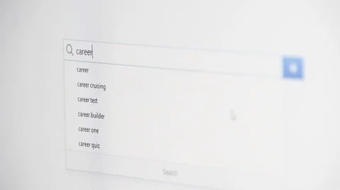 Web searching for CAREER Stock Footage 59945659