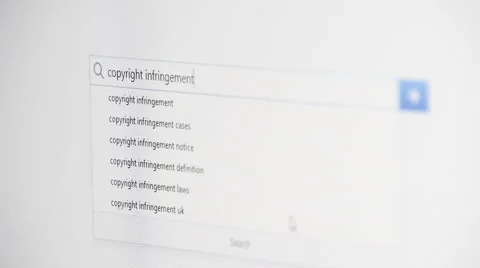 Web searching for COPYRIGHT INFRINGEMENT Stock Footage 60422313