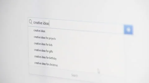 Web searching for CREATIVE IDEAS Stock Footage 60422321