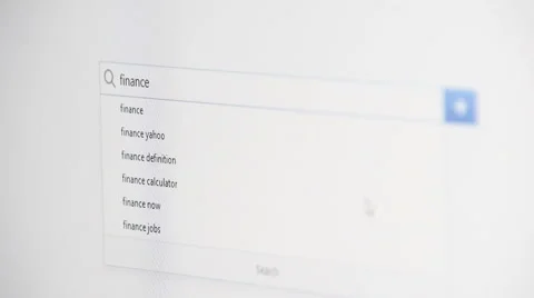 Web searching for FINANCE Video stock 59977186