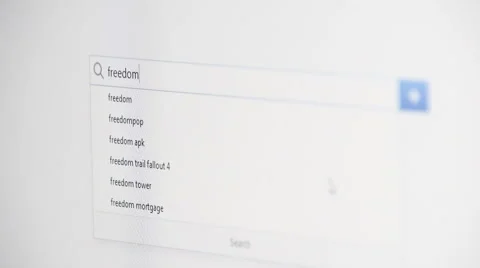 Web searching for FREEDOM Stock Footage 59977230