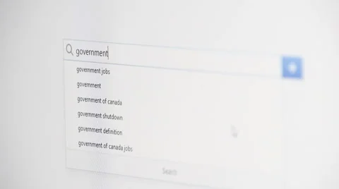 Web searching for GOVERNMENT Video stock 59977280
