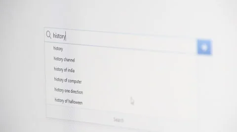 Web searching for HISTORY Stock Footage 60382032