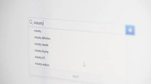 Web searching for INDUSTRY Stock Footage 60382020