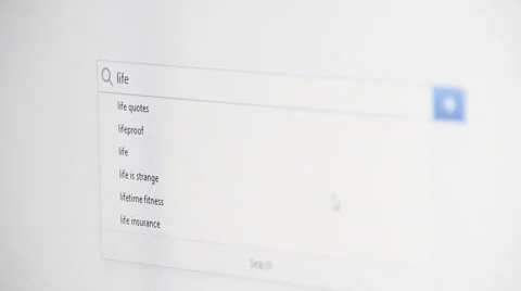 Web searching for LIFE Stock Footage 60382119