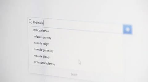 Web searching for MOLECULA Stock Footage 60382184