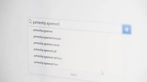 Web searching for PARTNERSHIP AGREEMENT Video stock 59977373