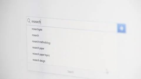 Web searching for RESEARCH Stock Footage 59977436