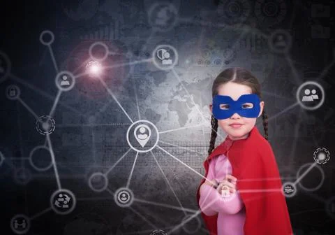 Web security concept Stock Photos