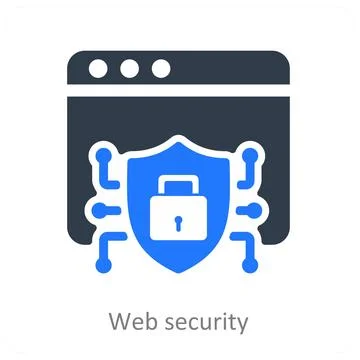 Web Security Stock Illustration