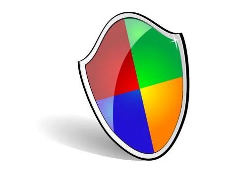 Web security sheld Stock Illustration