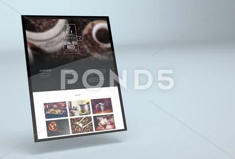 Web Showcase Mockup PSD Template