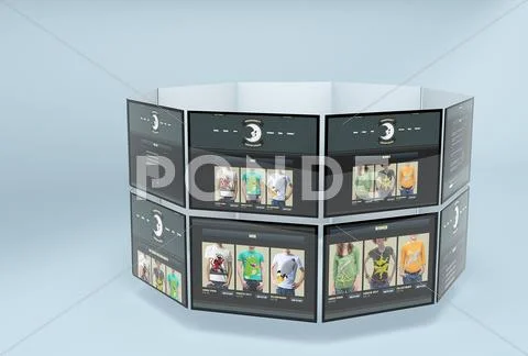 Web Showcase Mockup Modello PSD