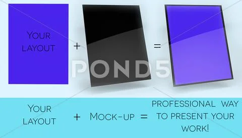 Web Showcase Mockup PSD-sjabloon