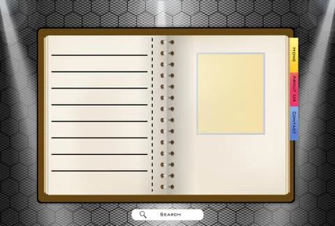 Web site design Stock Illustration