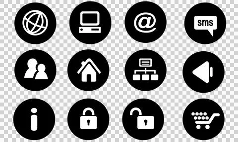 Web site icons 2 (1) 스톡 일러스트