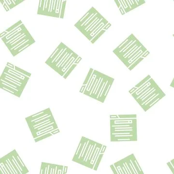 Web site search glyph vector seamless pattern Illustrazione stock