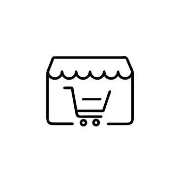Web-store-icon Stock Illustration