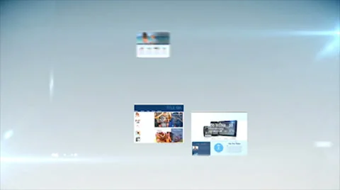 Web Style Media Display - AE Version 5 Stock After Effects