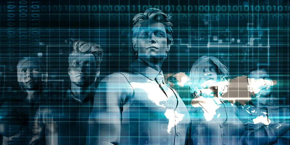 Web Syndication Stock Illustration