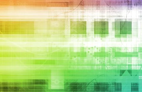 Web Technologies Stock Illustration