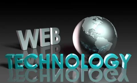 Web technology Stockillustratie