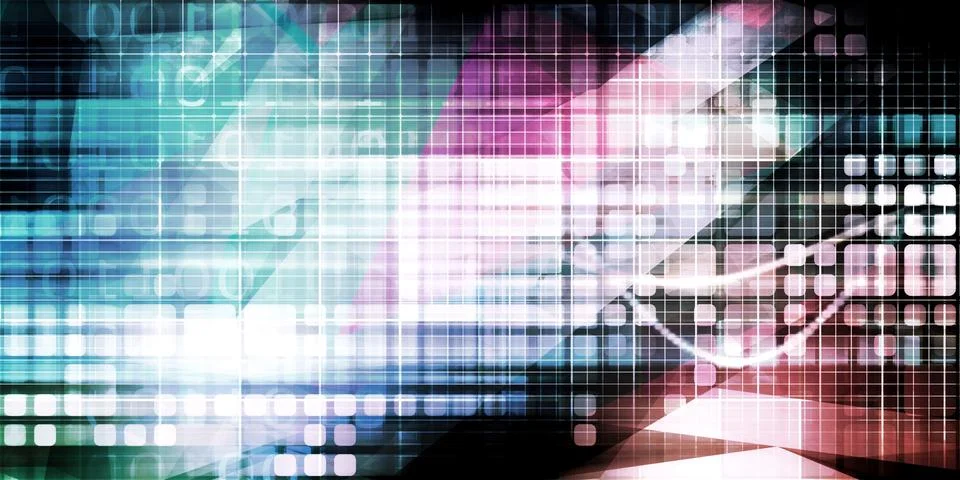 Web Technology Illustrazione stock