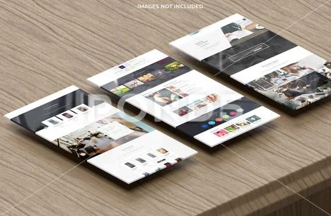 Web Themes Mockup PSD 템플릿