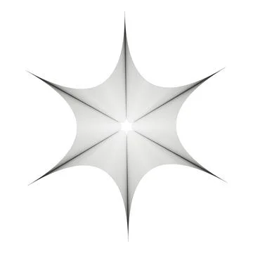 Web thin lines isolated. Spiderweb. Abstract symmetrical shape, linear smooth 스톡 일러스트