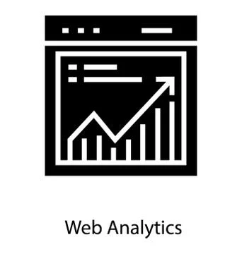 Web Traffic Analytics Illustrazione stock