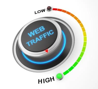 Web traffic Illustration