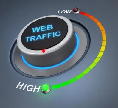 Web traffic Illustration